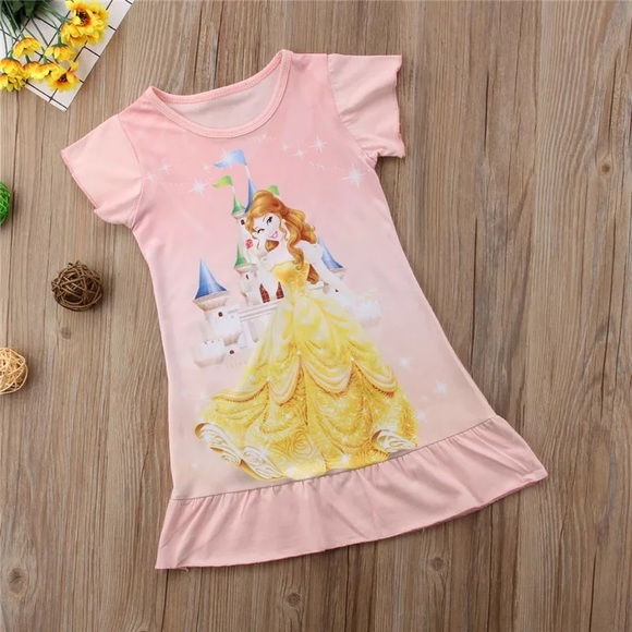 Princess Belle Ariel Rapunzel nightgowns - Picture 5 of 10